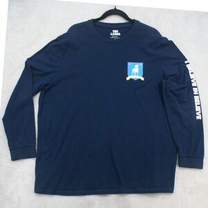 Ted Lasso AFC Richmond Long Sleeve T-Shirt Navy Blue XXL I Believe In Believe